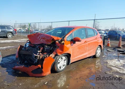 2018 Honda Fit Lx из США, поврежденный, VIN 3HGGK5H45JM731066